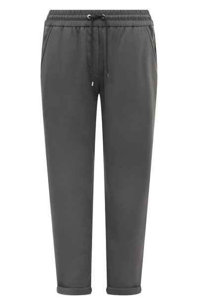 Женские хлопковые брюки BRUNELLO CUCINELLI, арт. MH827SA399