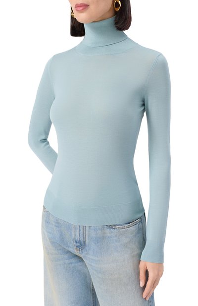 Шерстяная водолазка MVST светло-зеленого цвета по цене 128000 руб., арт. M0-M25.1MW.K401/34-48, фото 3 Шерстяная водолазка MVST, арт. M0-M25.1MW.K401/34-48, фото 3