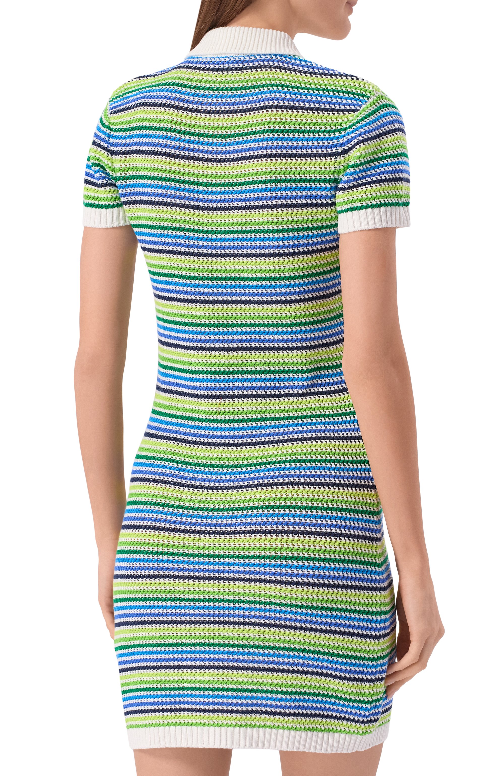 Хлопковое платье CASABLANCA, арт. W-SP26-KW-1366-01-EX-BC, фото 3