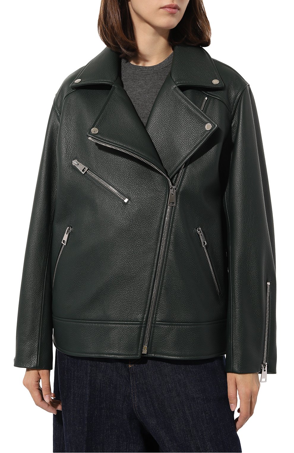 Кожаная куртка MASLOV, арт. SMW99, фото 3