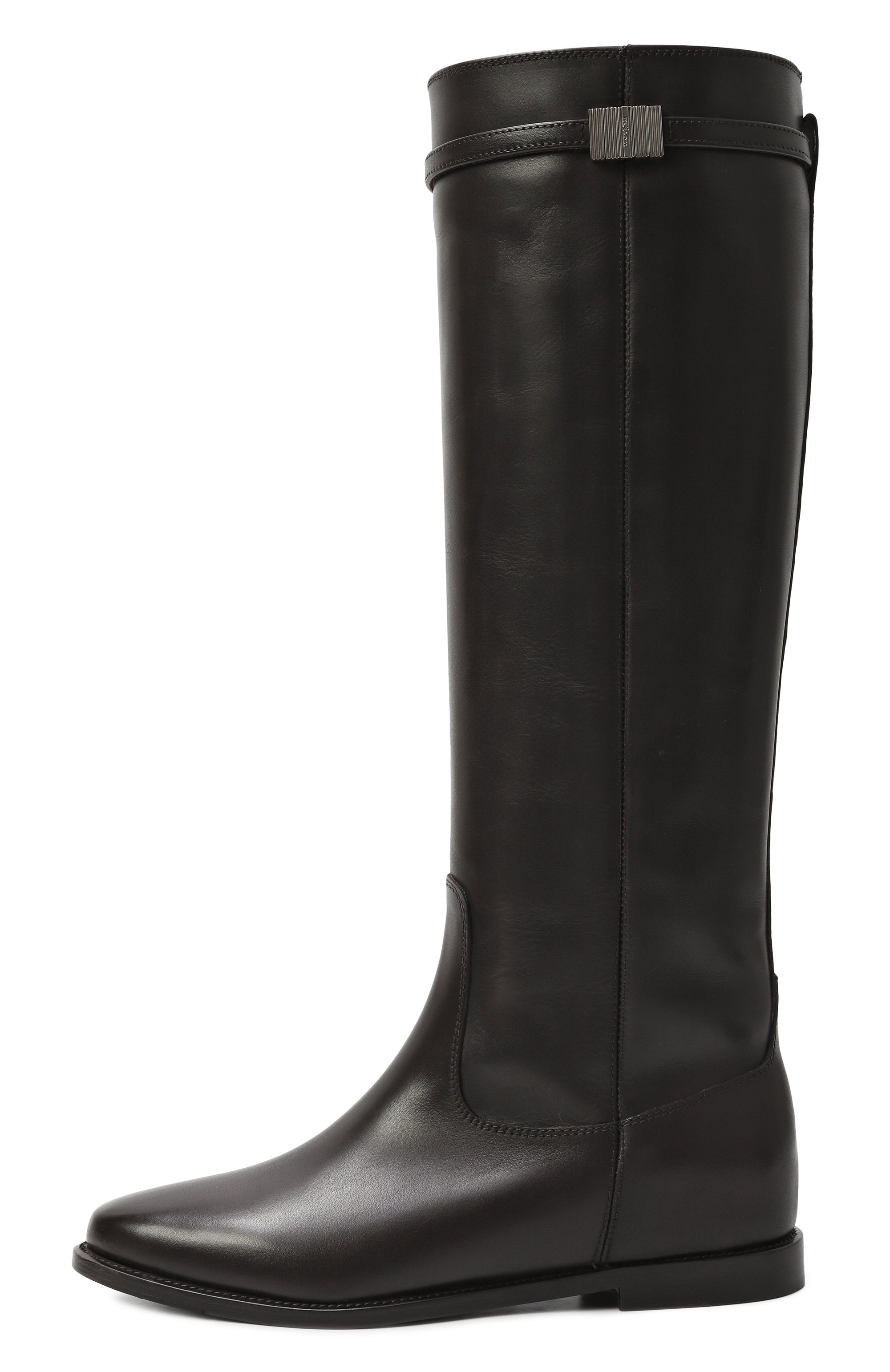 Кожаные сапоги KITON, арт. D60812N0102410, фото 4