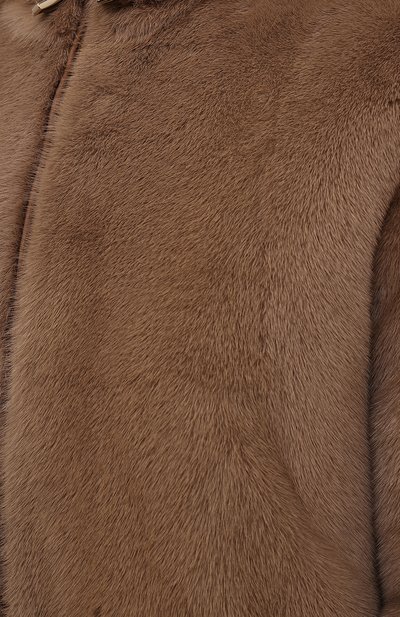 Шуба из меха норки MANZONI24, арт. 21M551-VFNY/38-46, фото 5