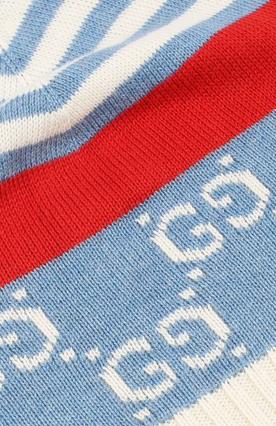 Хлопковая шапка GUCCI, арт. 556639/3K111, фото 3