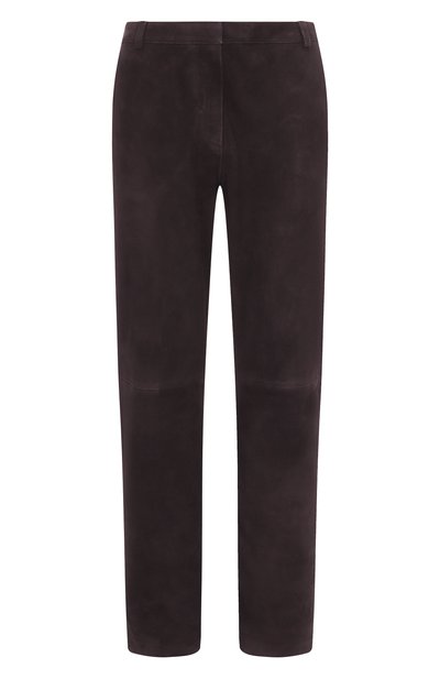 Женские замшевые брюки 12 STOREEZ, арт. 127841