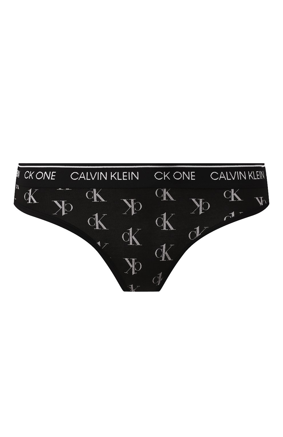 Трусы-стринги CALVIN KLEIN черного цвета по цене 2535 руб., арт. QF5733E, фото 1 Трусы-стринги CALVIN KLEIN, арт. QF5733E, фото 1