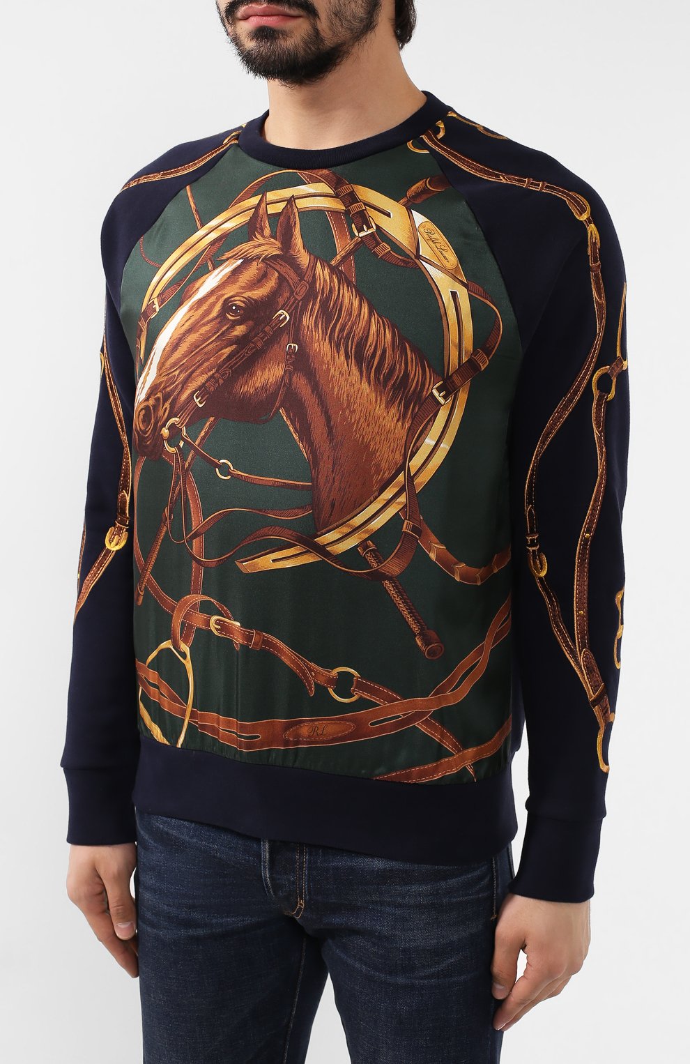 Хлопковый свитшот RALPH LAUREN, арт. 790756836, фото 3