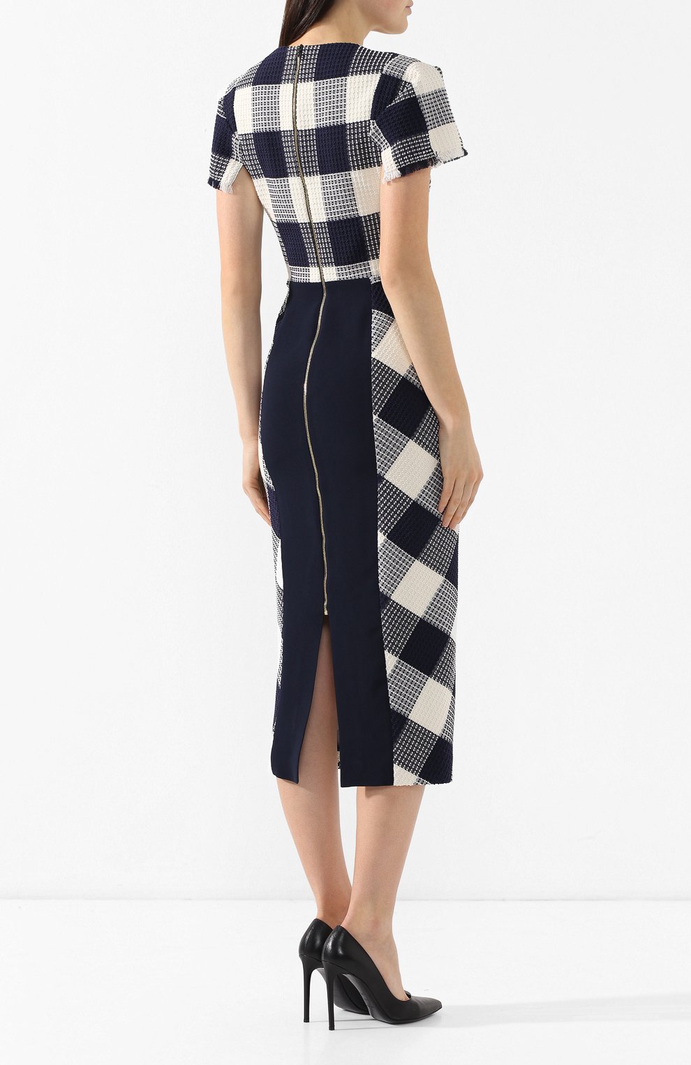 Хлопковое платье ROLAND MOURET, арт. PS19/S0506/F0249, фото 4