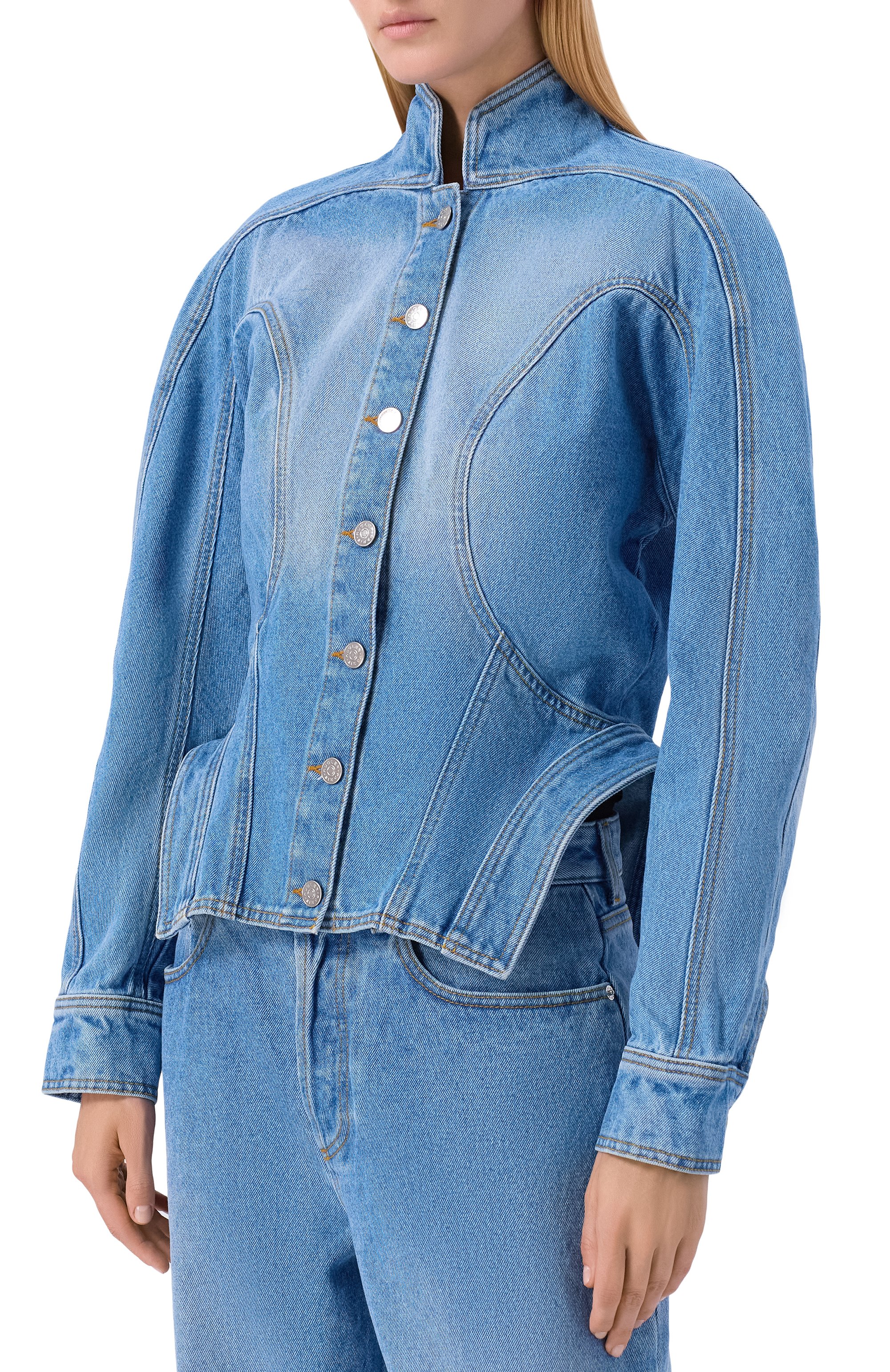 Джинсовая куртка MUGLER, арт. 25F6VE0469211, фото 3