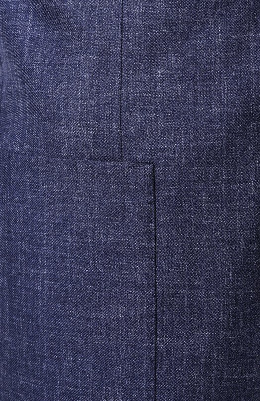 Пиджак из шерсти и шелка Corneliani 25X002-2518289 Синий  25X002-2518289 Фото 8