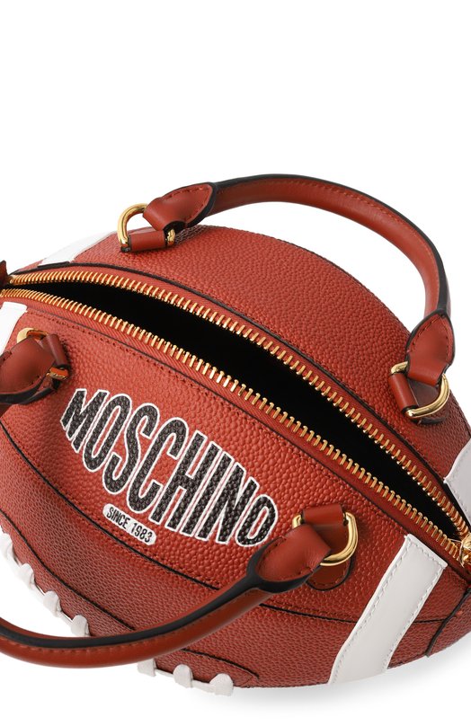 Сумка Rugby Ball Moschino MC4105PP10/0E9 Коричневый  MC4105PP10/0E9 Фото 5