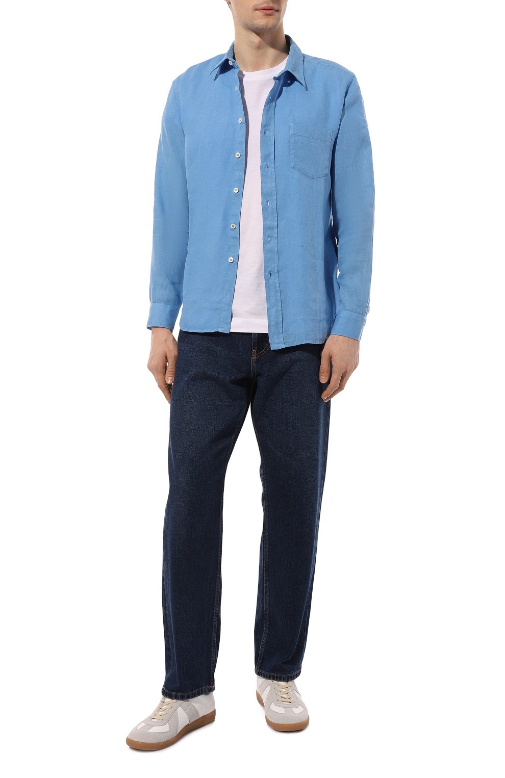 Льняная рубашка 120% LINO, арт. Y0M1425/0000115/000, фото 2