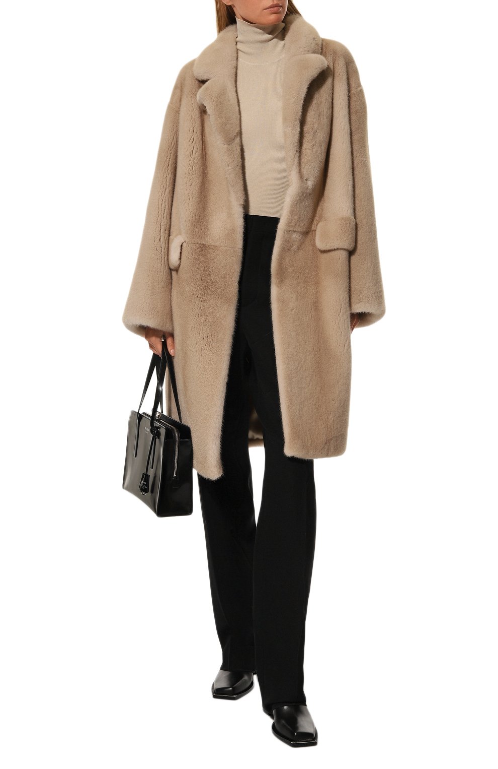 Шуба из меха норки VICTORIA KUSENKOVA, арт. 701800011601, фото 2