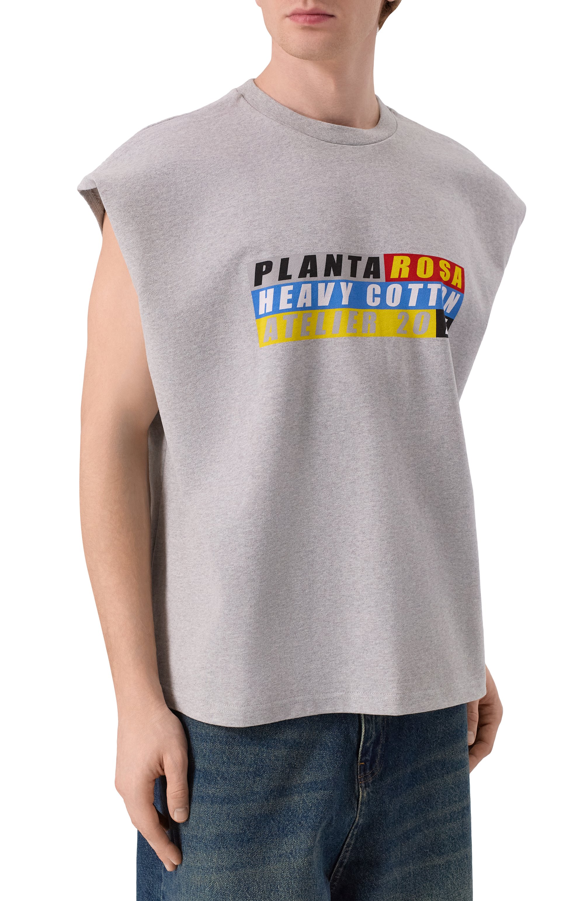 Хлопковая футболка PLANTA ROSA, арт. PR/T017/HEAVY-COTTON/350VELVET, фото 3