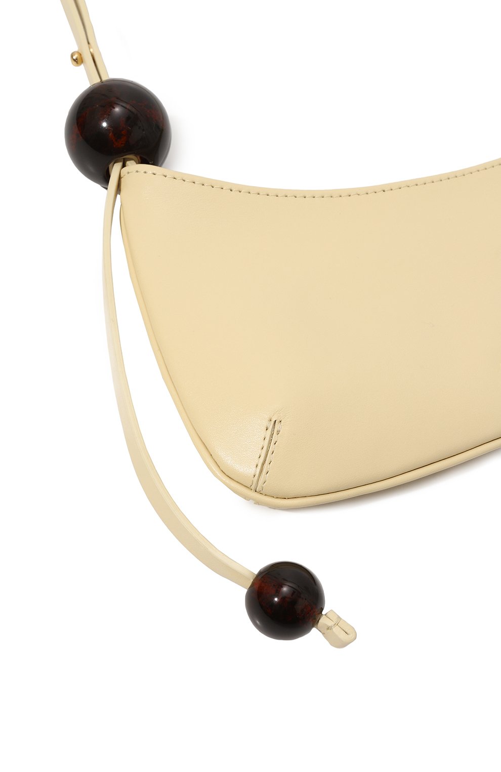 Сумка le bisou JACQUEMUS кремового цвета по цене 75350 руб., арт. 23H/231BA057-3060, фото 3 Сумка le bisou JACQUEMUS, арт. 23H/231BA057-3060, фото 3