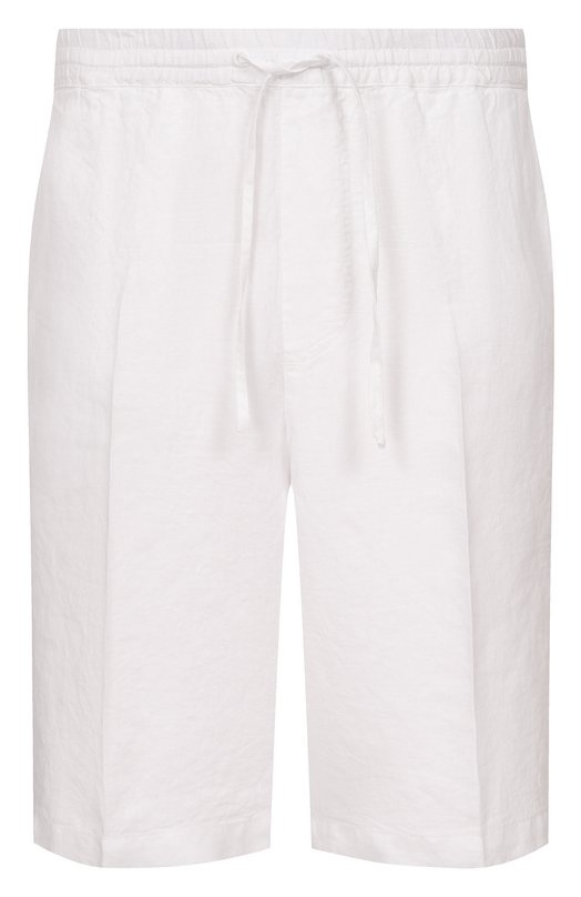 Льняные шорты 120% Lino 33ALIM29CM/0253/000 Белый 33ALIM29CM/0253/000