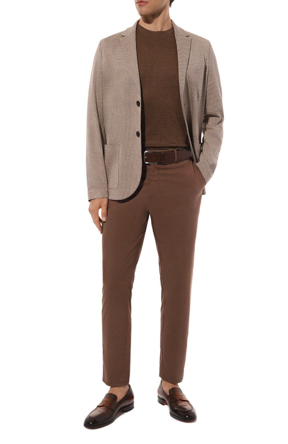 Брюки из хлопка и лиоцелла ANDREA CAMPAGNA, арт. GL0BE GD, фото 2