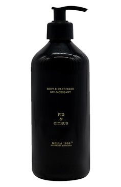 Нежное жидкое мыло для рук и тела fig & citrus (500ml) CERERIA MOLLA 1899 бесцветного цвета, арт. 8424405009062 | Фото 1 (Назначение: Для рук, Для тела; Региональные ограничения белый список (Axapta Mercury): Не проставлено; Тип продукта: Мыло; Нос: Не проставлено)