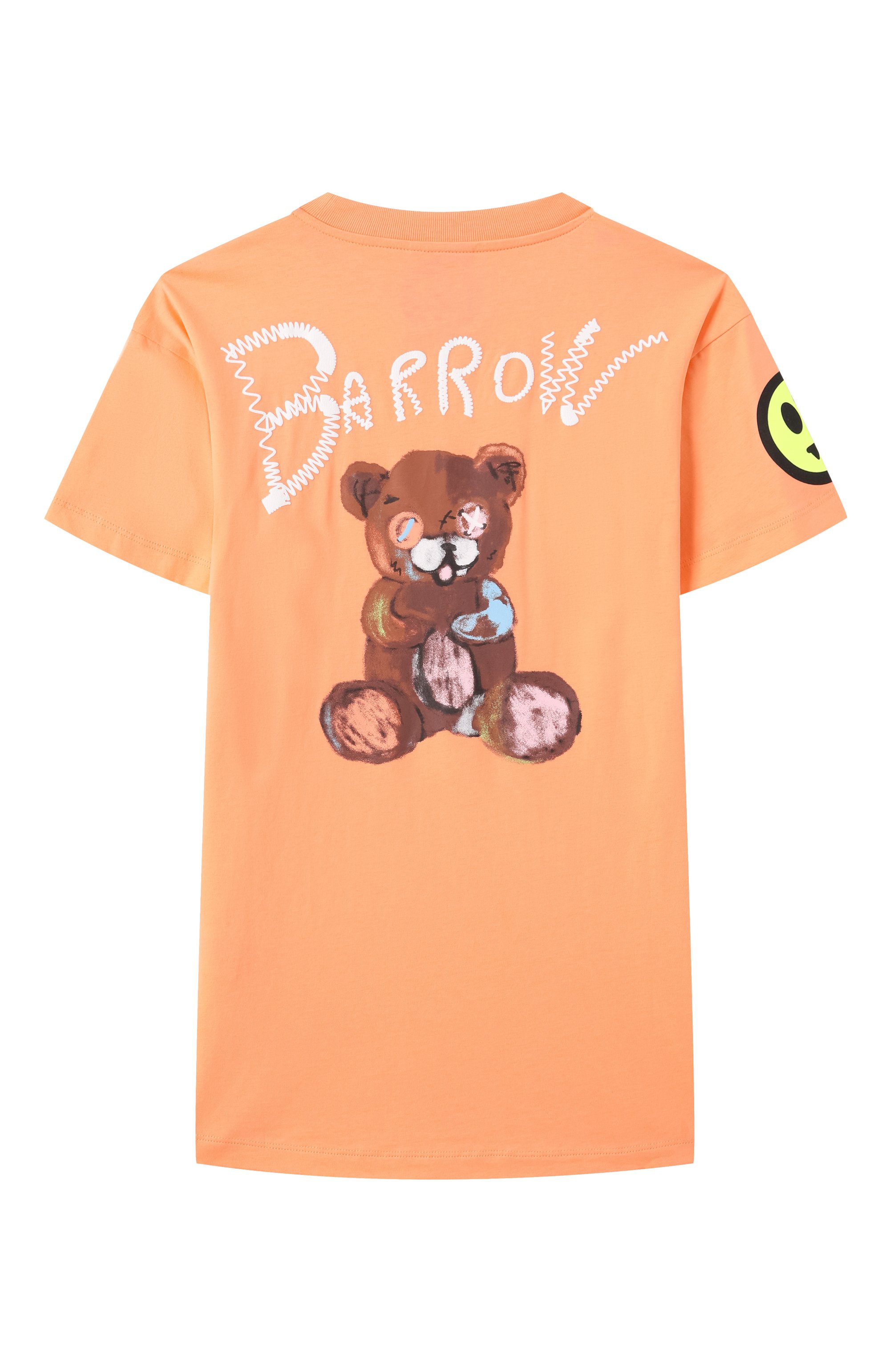 Хлопковое платье BARROW оранжевого цвета по цене 9950 руб., арт. S5BKJGDR165, фото 2 Хлопковое платье BARROW, арт. S5BKJGDR165, фото 2