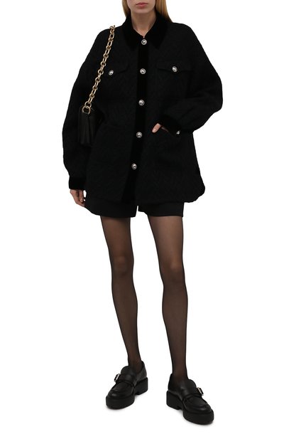 Кожаные лоферы MIU MIU, арт. 5D609D-3AQP-F0002-055, фото 2