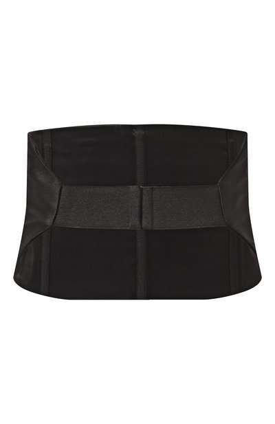 Шелковый камербанд DOLCE & GABBANA черного цвета по цене 96350 руб., арт. FB399A/G0U05, фото 3 Шелковый камербанд DOLCE & GABBANA, арт. FB399A/G0U05, фото 3