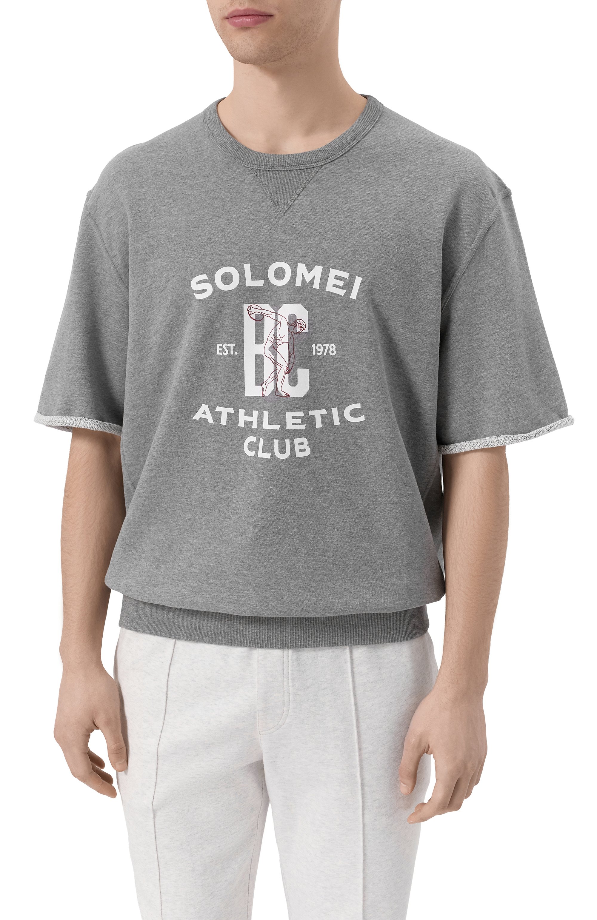 Хлопковый свитшот BRUNELLO CUCINELLI, арт. MN05N3378G, фото 3