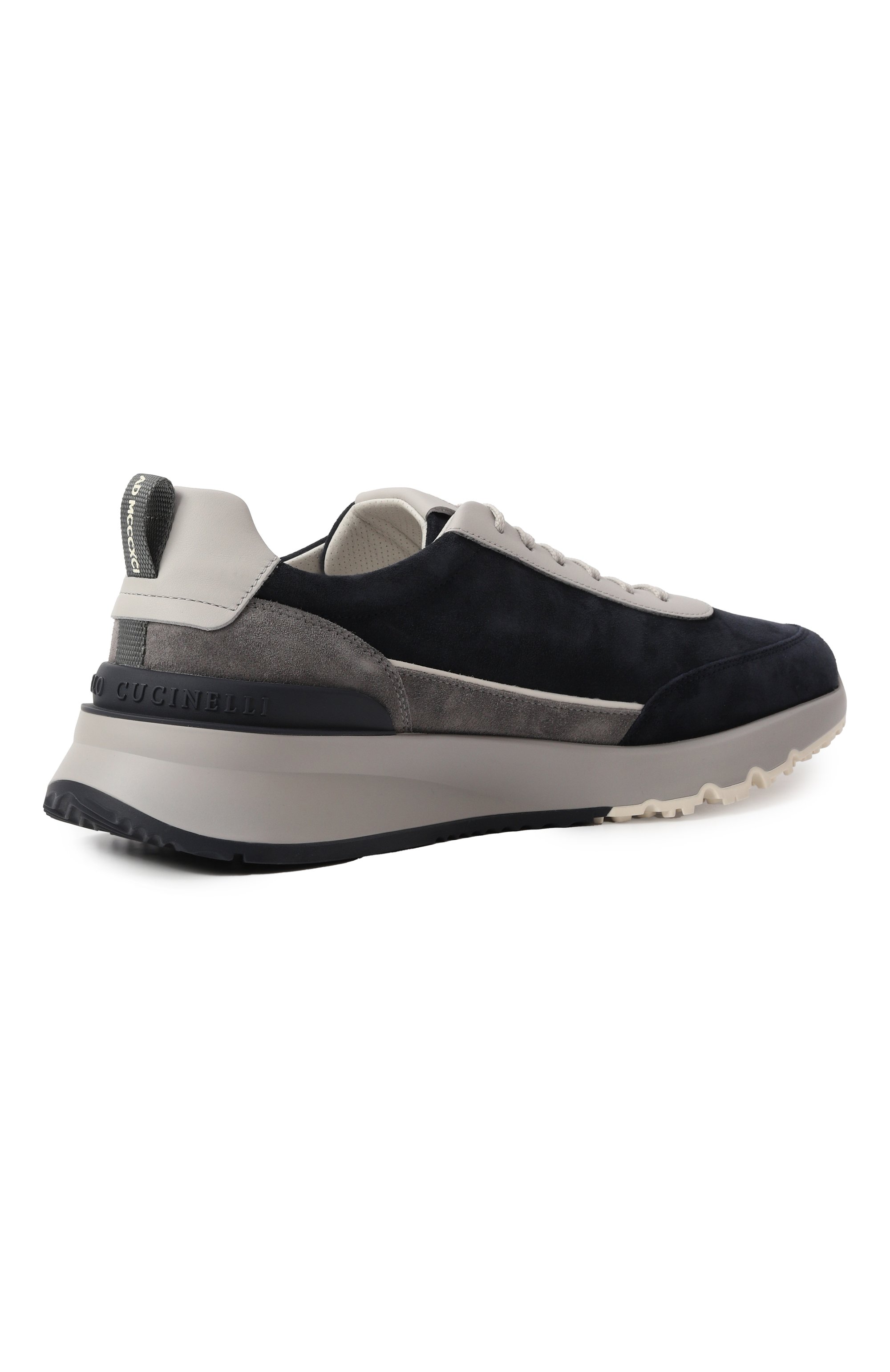 Замшевые кроссовки urban BRUNELLO CUCINELLI, арт. MZUSGS0278, фото 4