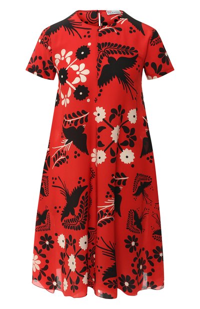 Женское шелковое платье REDVALENTINO, арт. RR0VA6P5/UWZ