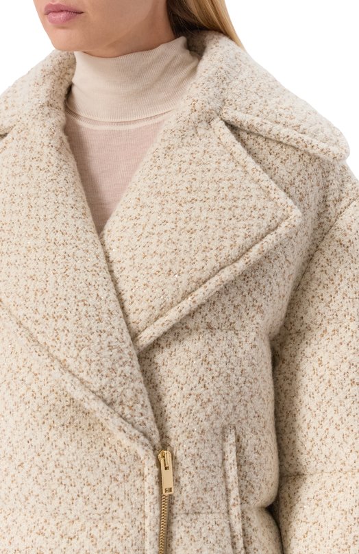 Кашемировый пуховик MVST M25.1MW.0008/TES5003 Кремовый  M25.1MW.0008/TES5003 Фото 5