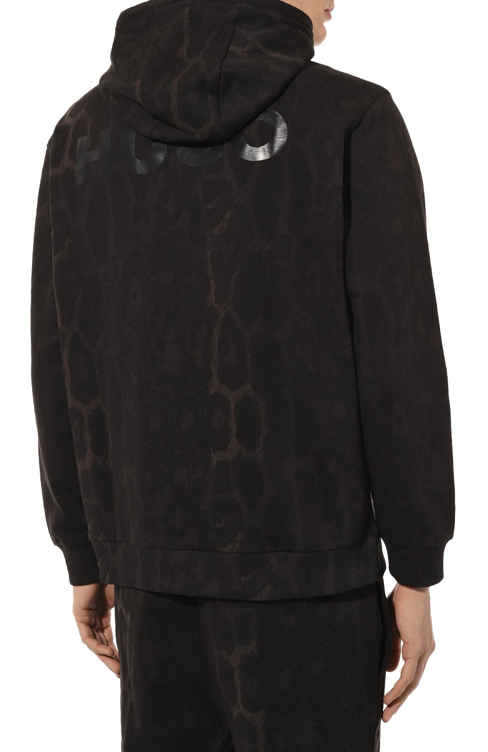 Хлопковое худи HUGO, арт. 50482927, фото 4