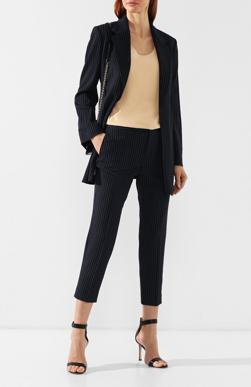 Брюки из вискозы и шерсти CHLOÉ, арт. CHC19SPA03064, фото 2