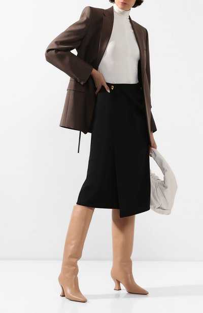 Кожаные сапоги BOTTEGA VENETA, арт. 608843/VBSL0, фото 2