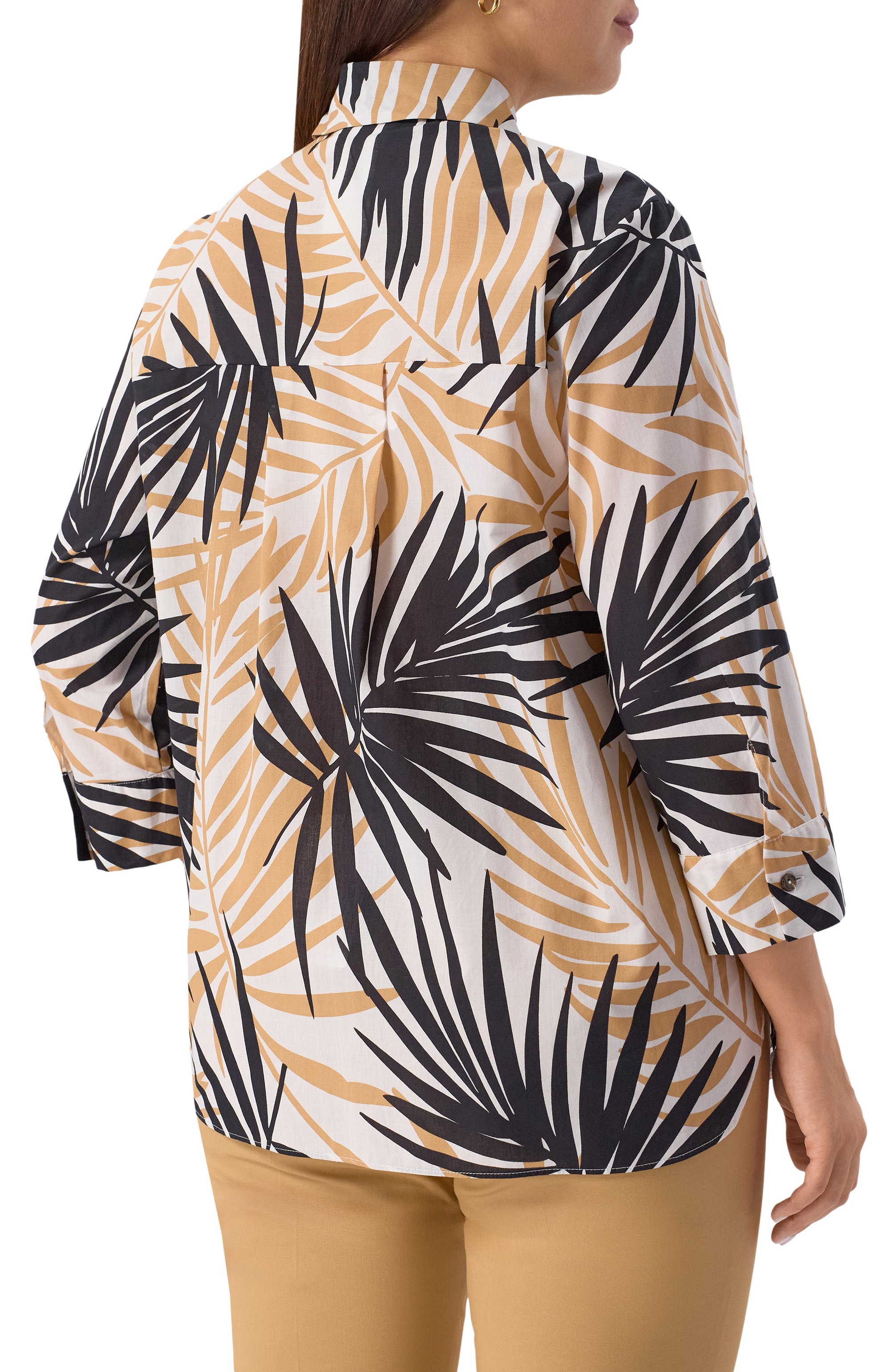 Хлопковая рубашка PERSONA BY MARINA RINALDI, арт. RAID, фото 4