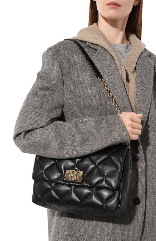 Сумка Furla 1927 medium Furla WB01076/BX2267 Чёрный  WB01076/BX2267 Фото 2