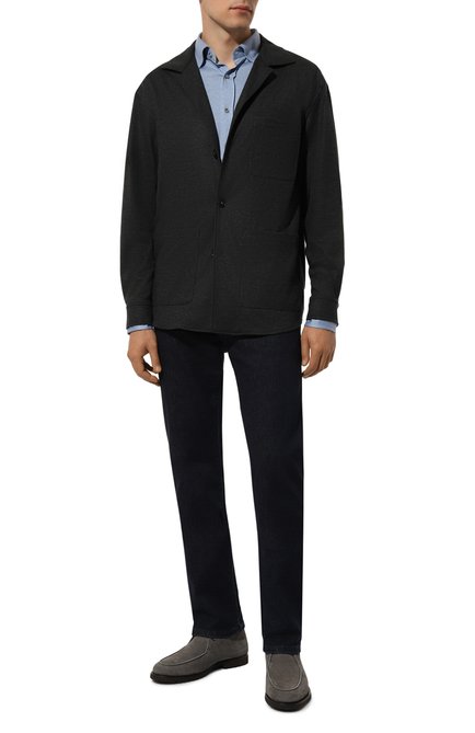 Мужской шерстяной пиджак CANALI, арт. J31014/JJ03062