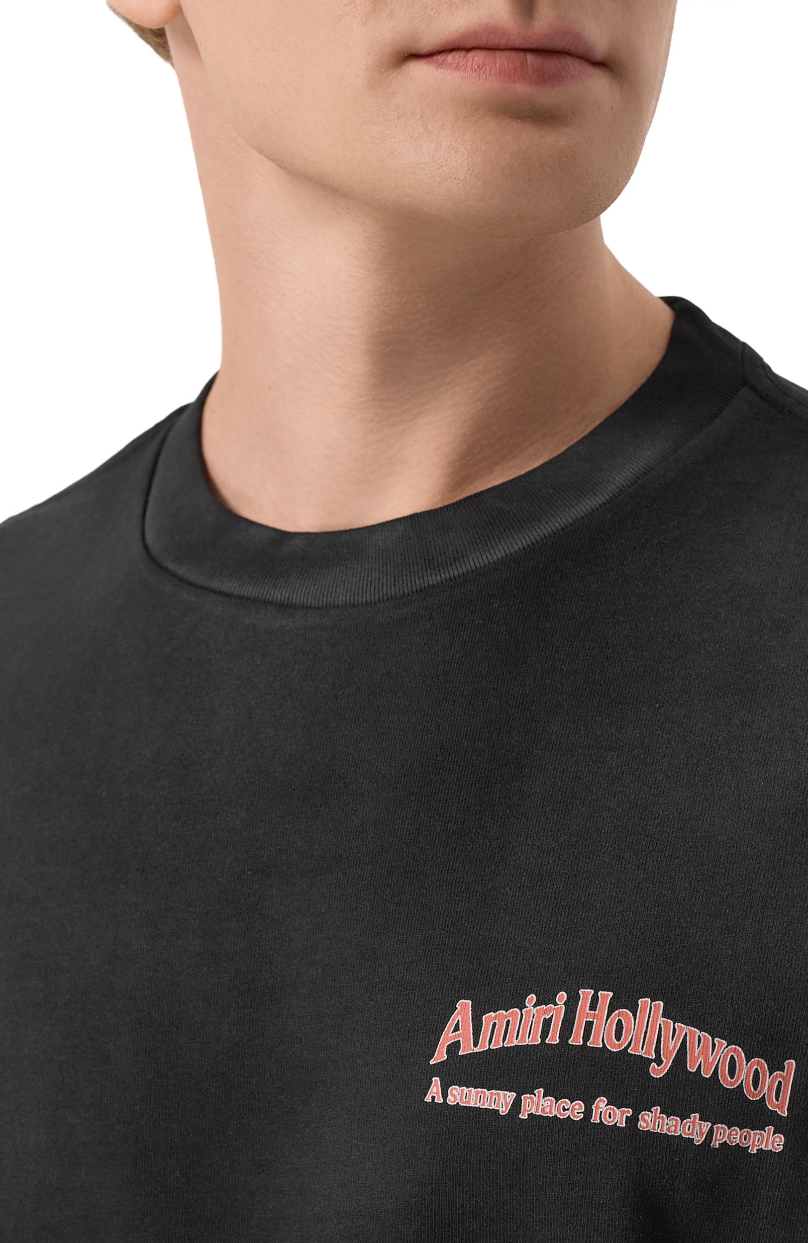 Хлопковая футболка AMIRI, арт. AM326JR004, фото 5