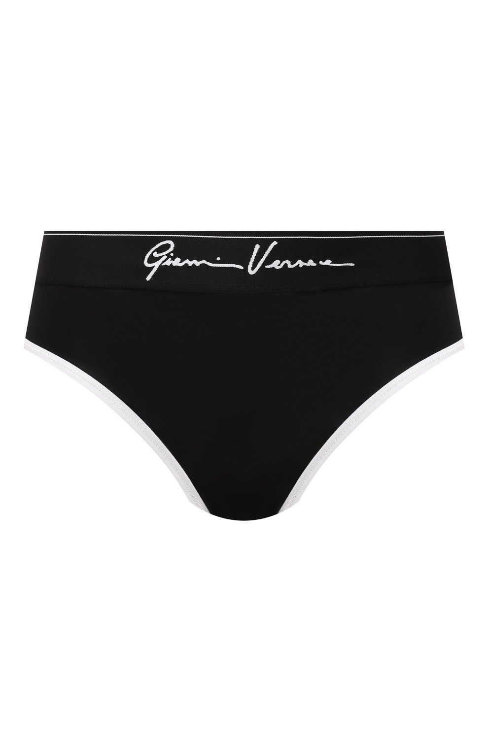 Трусы-слипы VERSACE черного цвета по цене 8975 руб., арт. AUD07032/A233274, фото 1 Трусы-слипы VERSACE, арт. AUD07032/A233274, фото 1
