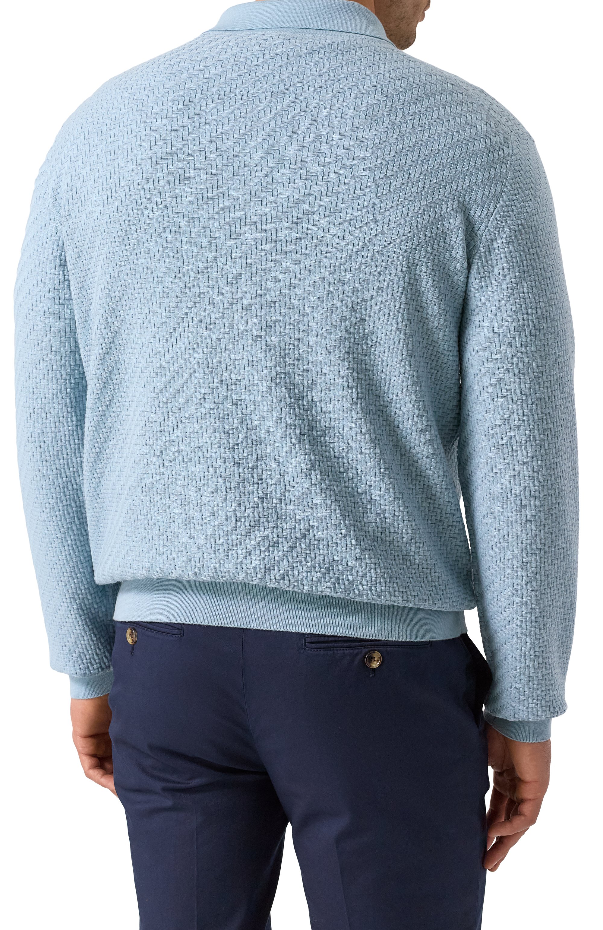 Поло из шелка и хлопка BRIONI, арт. UMR10L/PAK22, фото 4