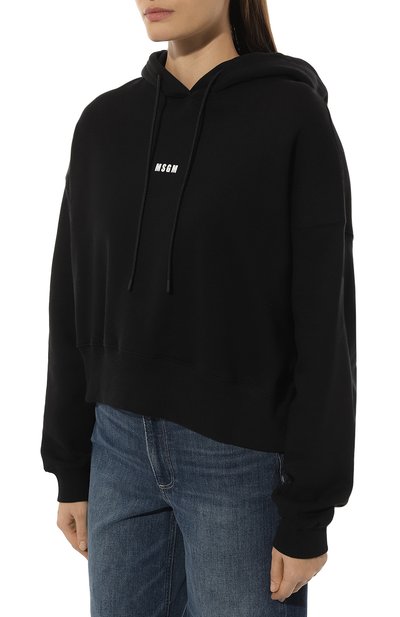 Хлопковое худи MSGM, арт. 2000MDM509 200001, фото 3