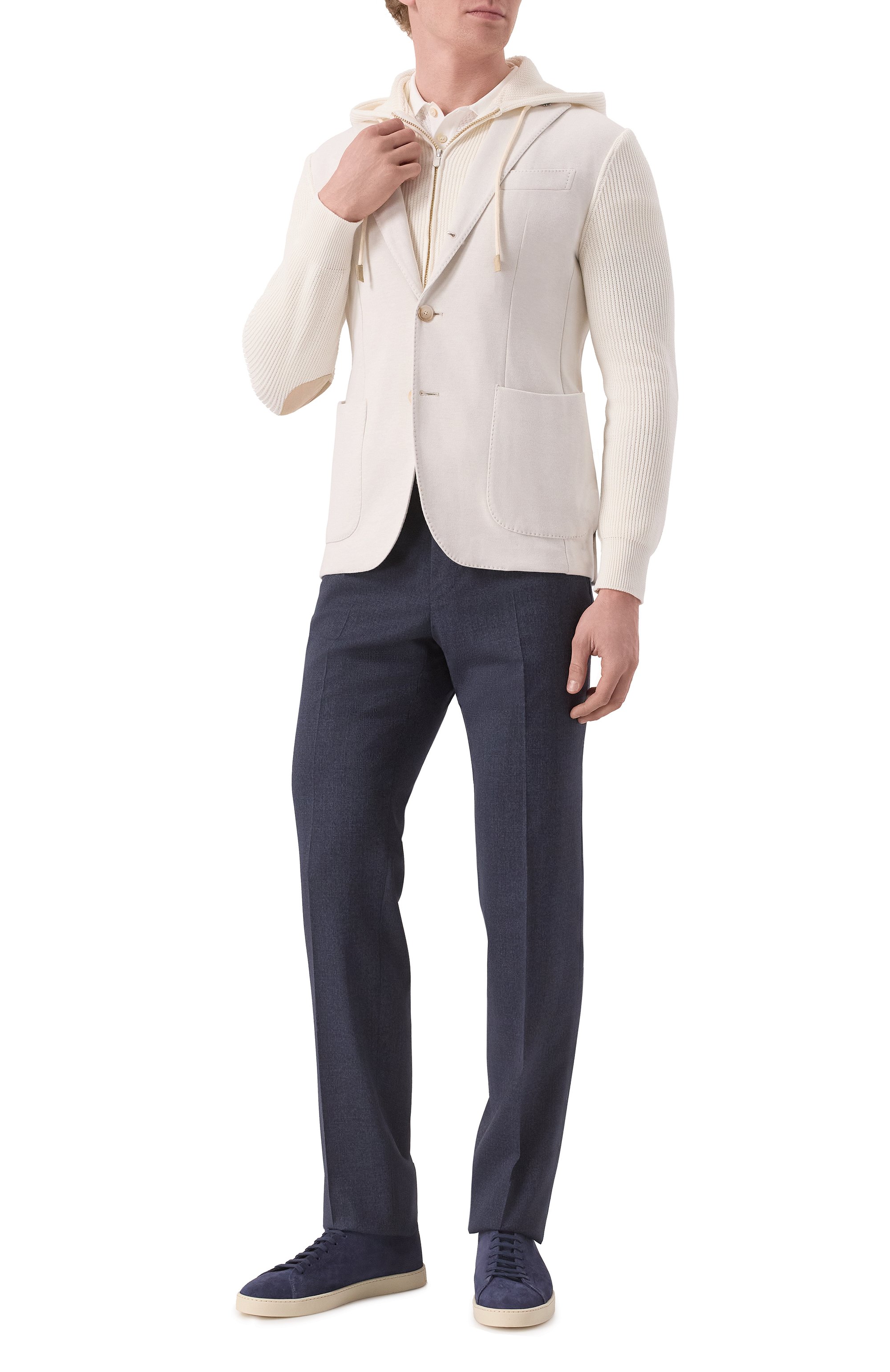 Хлопковый пиджак GRAN SASSO, арт. 23133/76012, фото 3