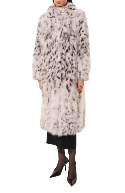 Шуба из меха канадской рыси VICTORIA KUSENKOVA, арт. 706000001589, фото 3