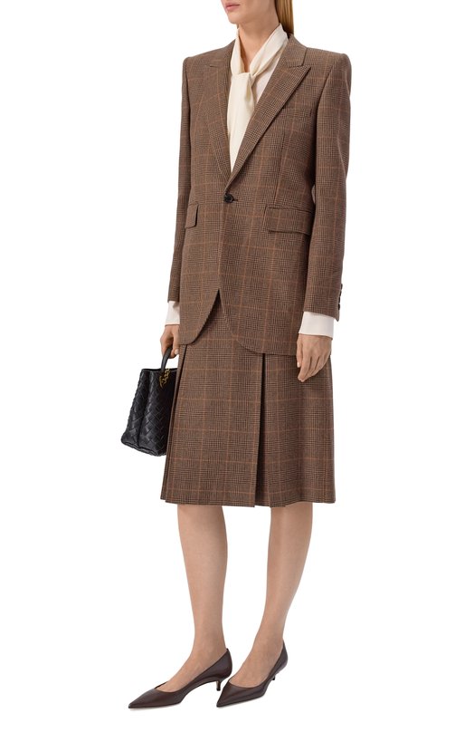 Кожаные туфли Amelia 35 Jimmy Choo AMELIA/CLF Коричневый  AMELIA/CLF Фото 3