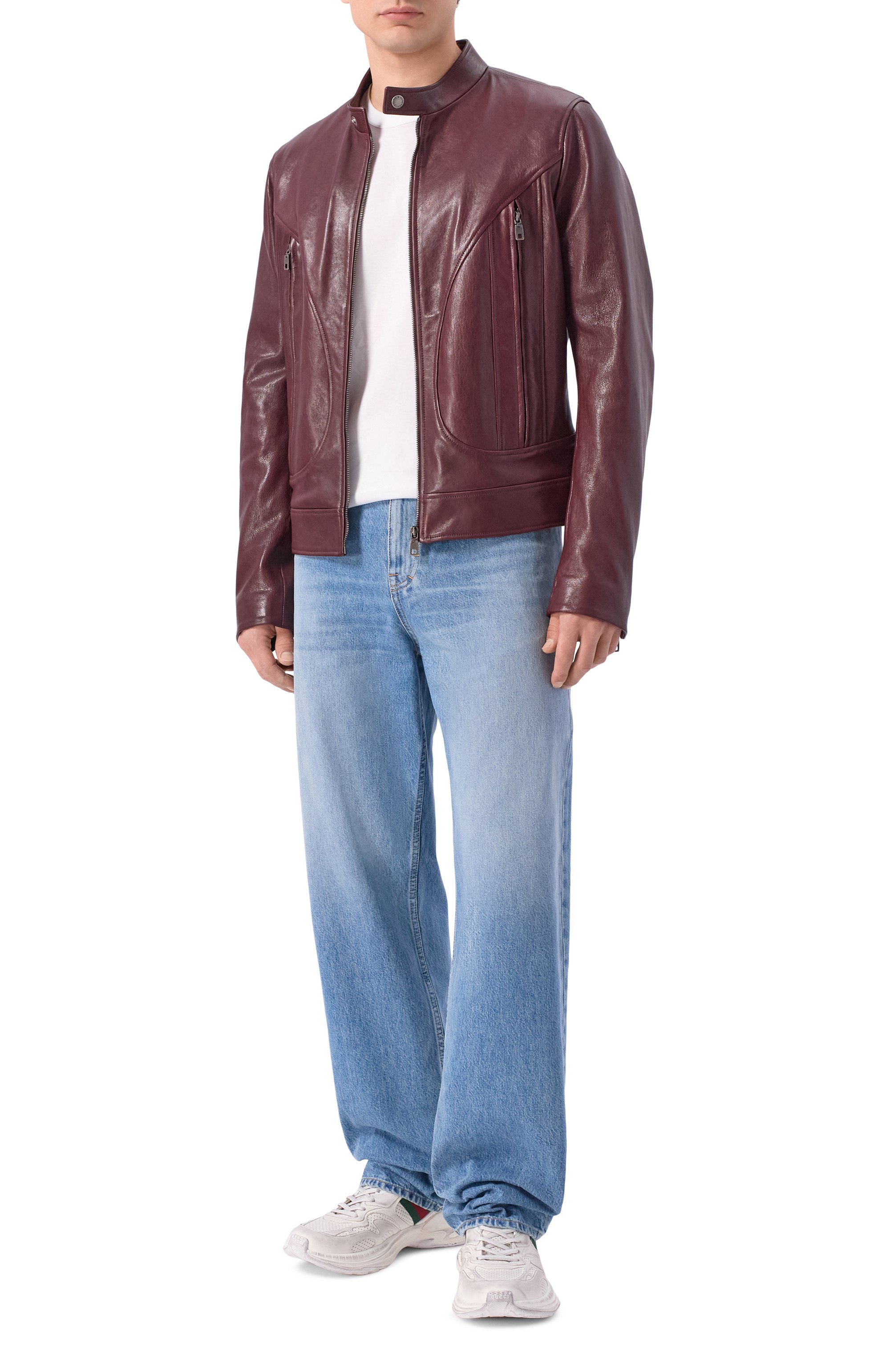 Кожаные кроссовки gucci 2.0 GUCCI, арт. 853358/AAF0H, фото 2