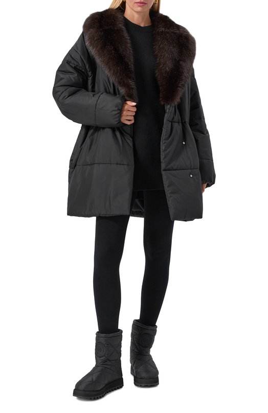 Текстильные полусапоги Dolce & Gabbana CT1096/AQ075 Чёрный  CT1096/AQ075 Фото 3