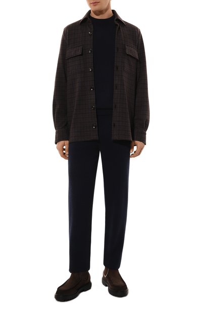 Кашемировые брюки DANIELE FIESOLI, арт. SE9022, фото 2