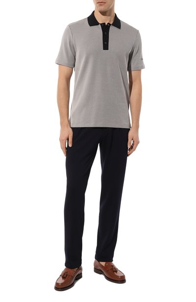 Поло из вискозы и хлопка GIORGIO ARMANI, арт. 3DSF51/SJBRZ, фото 2