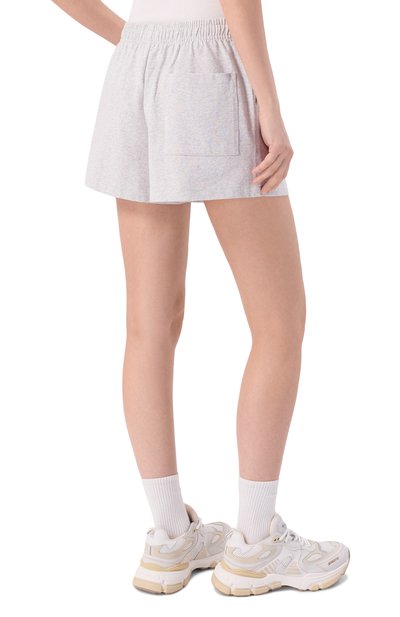 Хлопковые шорты luxury club SPORTY AND RICH, арт. SH0377842GY03/S&R LUXURY CLUB DISC0 SH0RT, фото 4