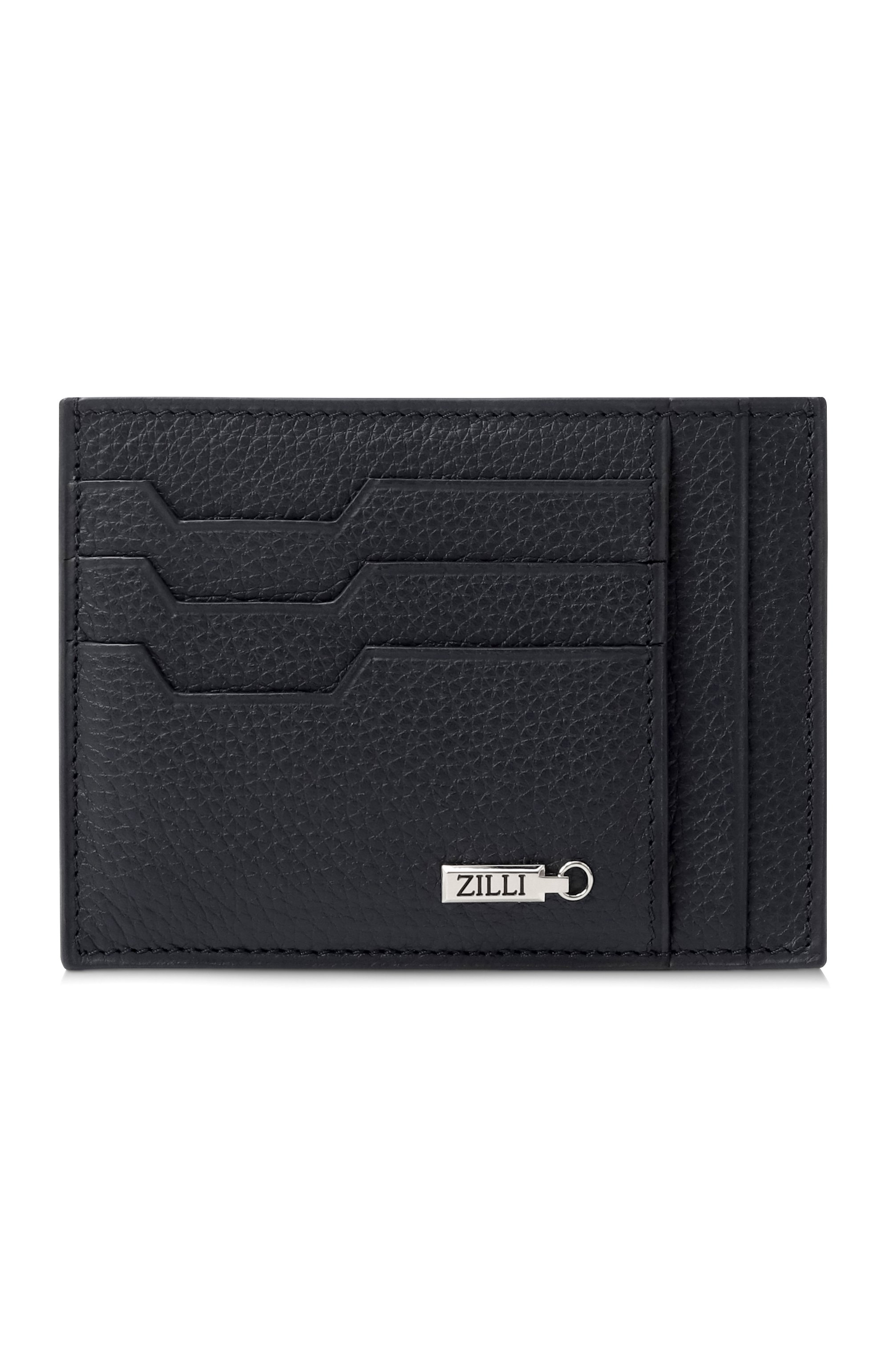 Кожаный футляр для кредитных карт ZILLI, арт. LCC7G1M1990VIMP10, фото 1