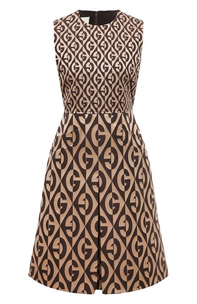 Женское платье из шерсти и шелка GUCCI, арт. 582653 ZACQY