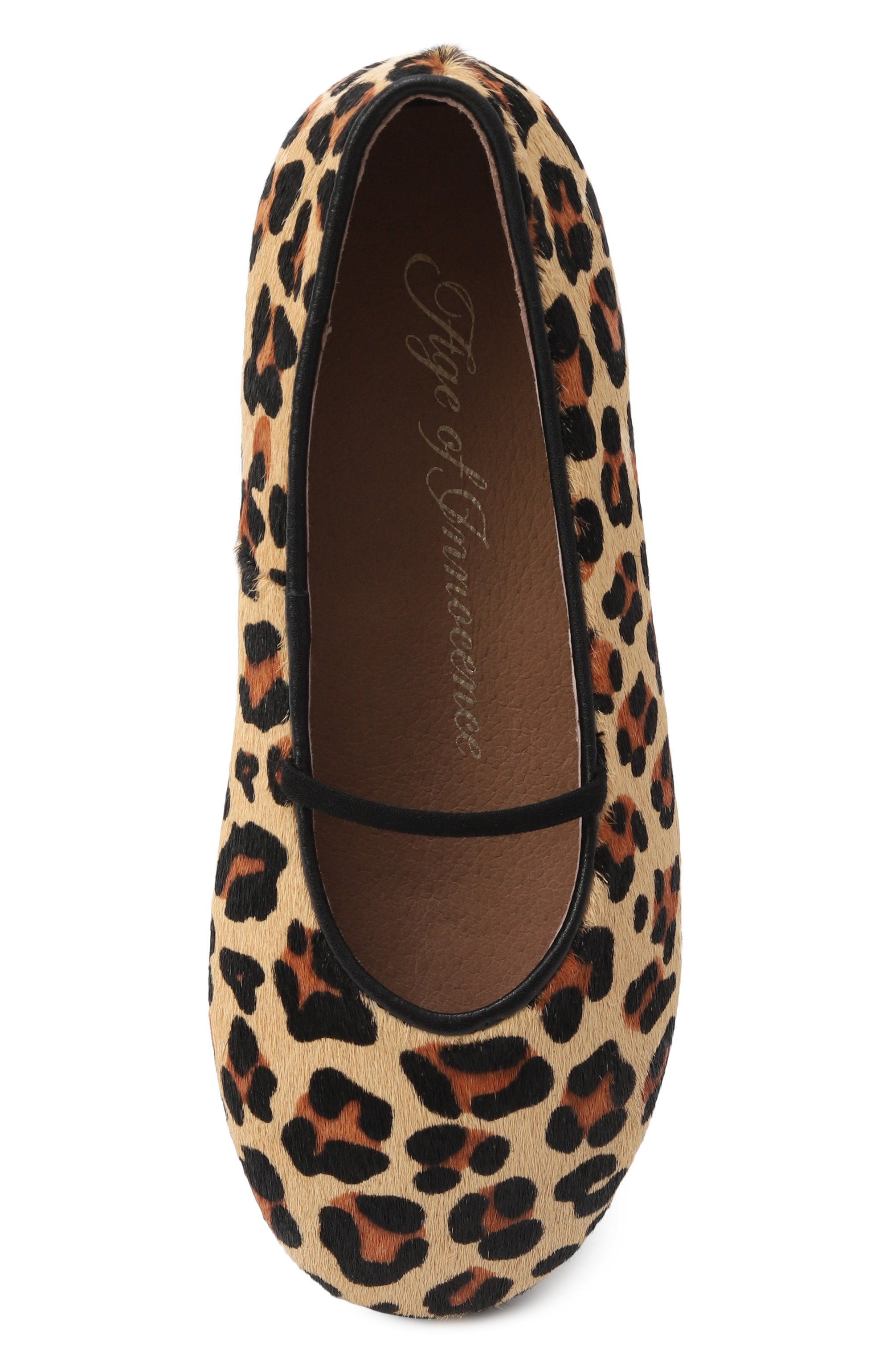 Кожаные балетки daphne AGE OF INNOCENCE, арт. 000483/DAPHNE ANIMAL PRINT/29, фото 4