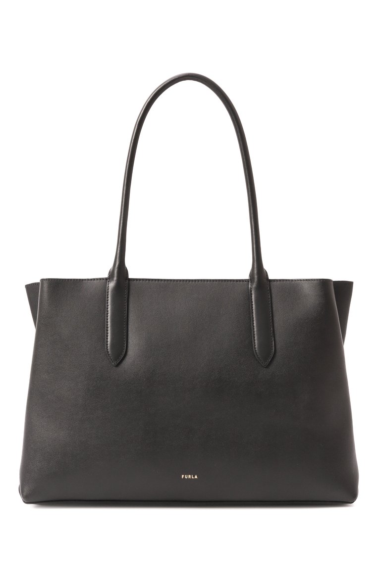 Женская сумка furla meridiana large FURLA черного цвета, арт. WB01530/BX3169 | Фото 1 (Материал сплава: Проставлено; Размер: large; Драгоценные камни: Проставлено; Материал: Натуральная кожа)